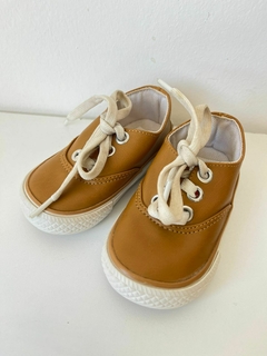 zapatillas marrones ecocuero mimo 19(263) - comprar online