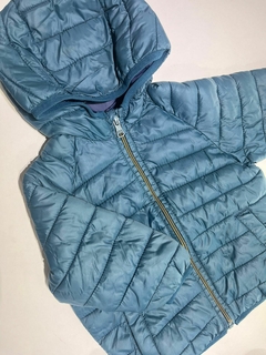 Campera inflable turquesa Zara 18m(179) - comprar online