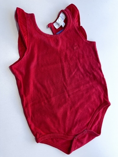 Body musculosa roja Babycottons 6m (138)2da selección