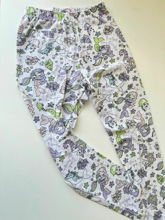 Legging algodon sirenas grisino 11-12a(298) - comprar online