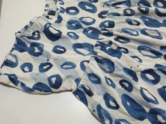 Vestido algodon gris mc aniaml print azul Mimo 3a(288) - comprar online