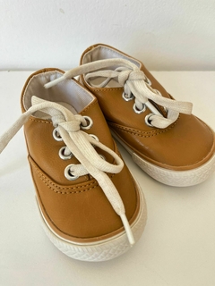 zapatillas marrones ecocuero mimo 19(263)