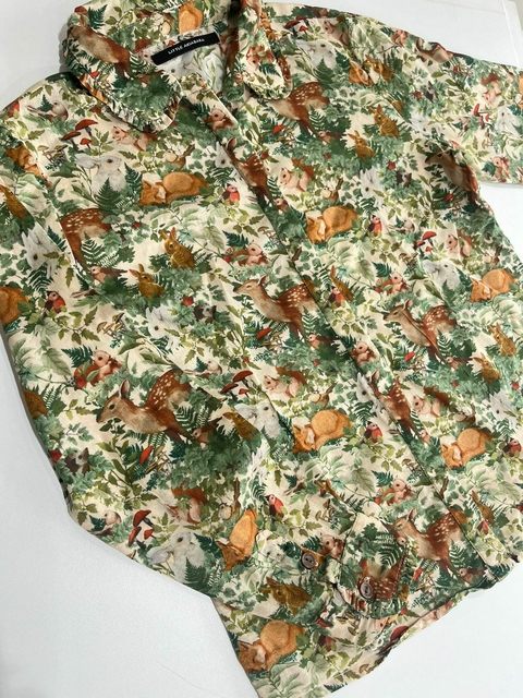 Camisa fina conejos y hojas Little akiabara 8a (366) - comprar online