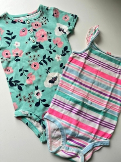 Bodys de algodon mc carters 24m(305) - comprar online