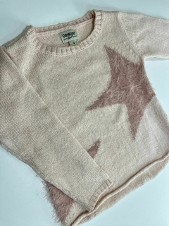 Sweter rosa peludito estrellas Oshkosh 4a(354) - comprar online