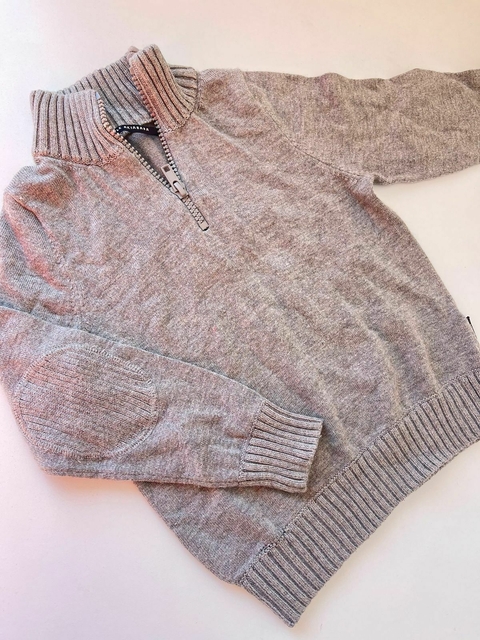 Sweter gris cierre little akiabara 4a(187)