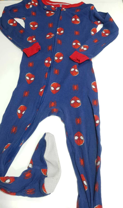 Enterito de algodon azul spiderman Carters 4a(346)