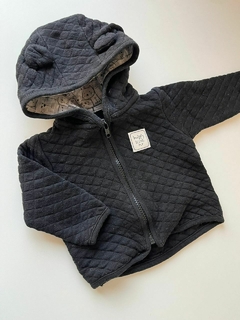 Campera negra matelasse crayon 9m(288)