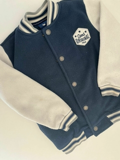 Campera polar azul y blanca mimo 4A(01)SEGUNDA SELECCION