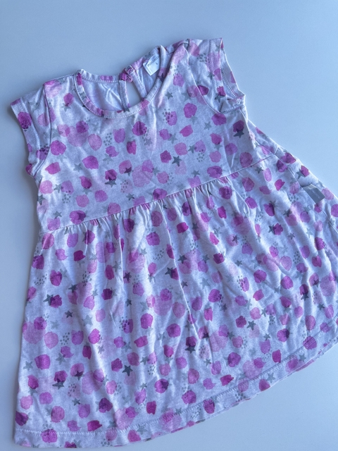 Vestido gris de frutillas mc Mimo 9m(103)
