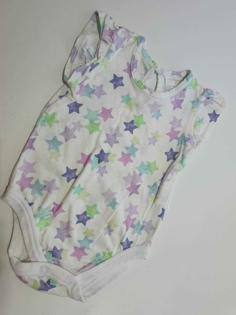 Body mc blanco estrellas colores mimo 3m (255)
