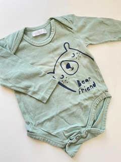 Body ml verde oso de algodón cheeky rn(153)