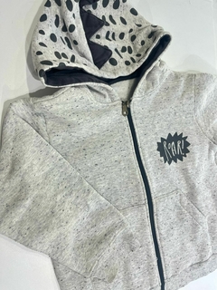 Campera gris jaspeada "roar" Crayon 6a(349) - comprar online