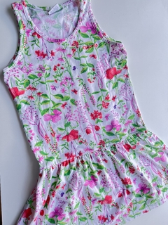 VESTIDO FLORES ALGODON T10 OSKORIP (90) - comprar online