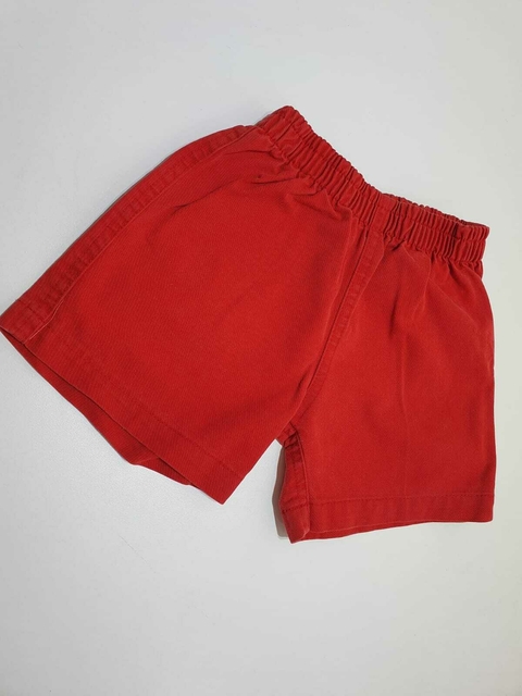 Short rojo de gabardina juvenilia 2a (79)