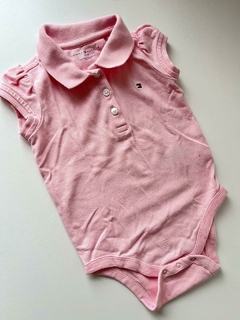 Body mc rosa chomba liso tommy hilfiger 12m(283)