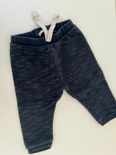 Jogging azul jaspeado con frisa mimo 6m(251)