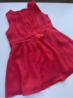 Vestido sin mangas fucsia Carters 9m (48)