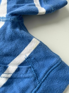 Campera azul rayas blancas rustico gap rn(256) - comprar online