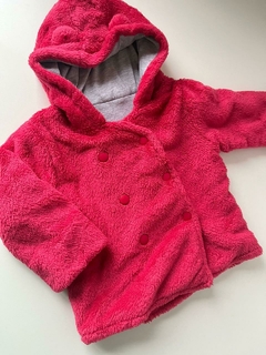 Campera rosa peludita crayon 9m(273)