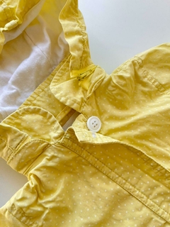 Campera amarilla lunares Zara 6m (219) - comprar online