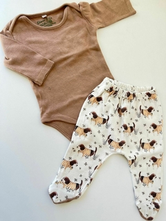 Duo body ml marron + ranita perritos olivia y co rn(254)