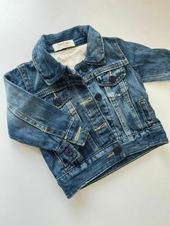 Campera de jean azul baobao 3-6m(62)