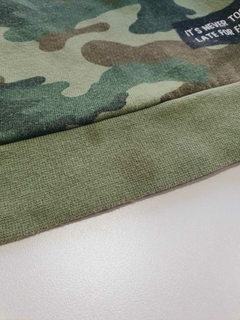 Buzo frisa camuflado verde cheeky 2a(277)SEGUNDA SELECCION - comprar online