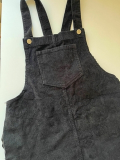 Jardinero negro de corderoy rie t.42(181) - comprar online