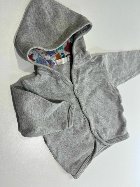 Abrigo gris de algodon capucha de dibujos Yamp 3m(351 ) - comprar online