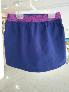 Short deportivo morado y azul quechua 4-5a(160) - comprar online