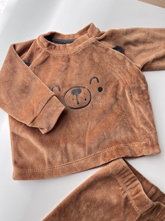 Conjunto de dos piezas de plush marron osito Crayon t6m (172) - comprar online