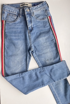 Jean recto franja colores Americanino t36 (176)