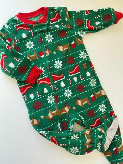 Enterito polar verde navideño carters 12m(299)