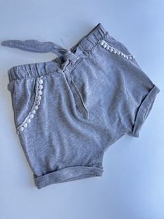 Short gris de encaje Mimo 12m(138)