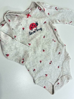 Body ml gris de mariquitas carters 3m(331) - comprar online