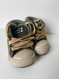Zapatillas marrones de gamuza casula street t.17(121) - comprar online