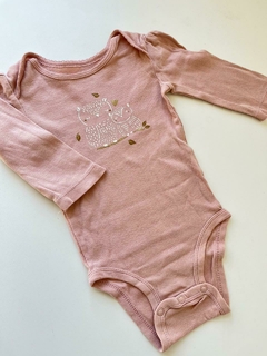 Body ml rosa lechuza cartera 6m(255)
