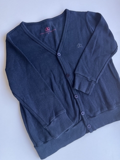 Campera de algodon azul liso Paula cahen danvers 4a(181) - comprar online