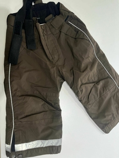 Pantalon con tiradores para la nieve marron H&M 2a(150) - comprar online