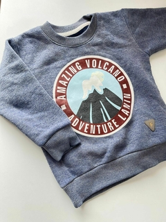 Buzo de montaña azul frisa 2a Crayon(115)