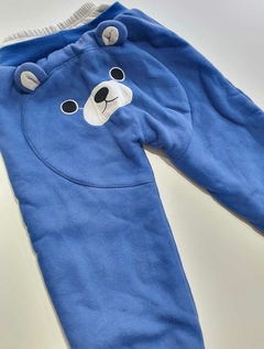 Jogging azul forrado de corderito infant 2a(85) - comprar online