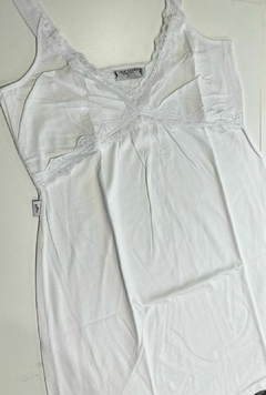 Camison blanco musculosa ¿Que sera? t.2(357) - comprar online