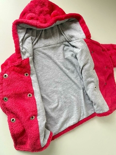 Campera rosa peludita crayon 9m(273) - comprar online