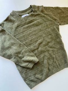 Cardigan tejido verde poim 2a(260)