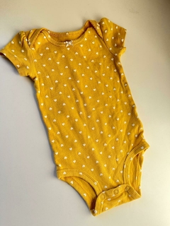 Bodys mc de algodon estampados Carters 9m(169)