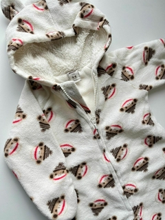 Enterito polar blanco de monos Old navy 3-6m(01) en internet