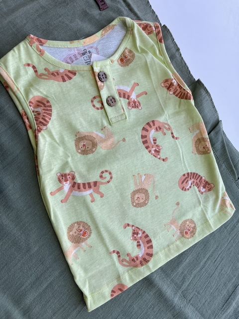 musculosa fluor tigre - comprar online