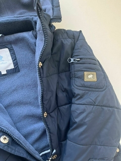 Campera azul inflable capucha baby cottons 3a(283) - Indy circular