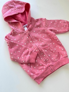 Campera rustica rosa estrellas urb 9m(225)